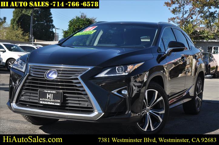 2017 Lexus RX 450h's photo