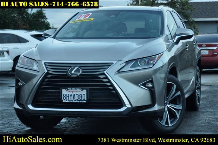 2019 Lexus RX 350's photo