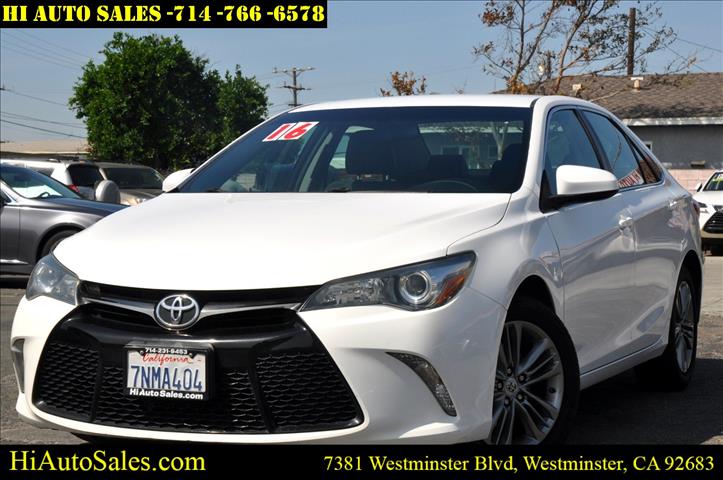 2016 Toyota Camry Special Edition