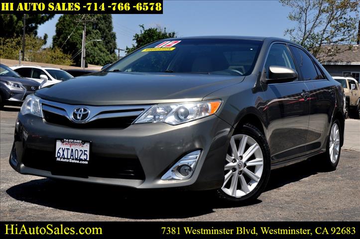 2012 Toyota Camry XLE