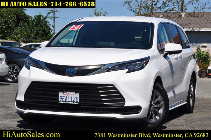 2021 Toyota Sienna