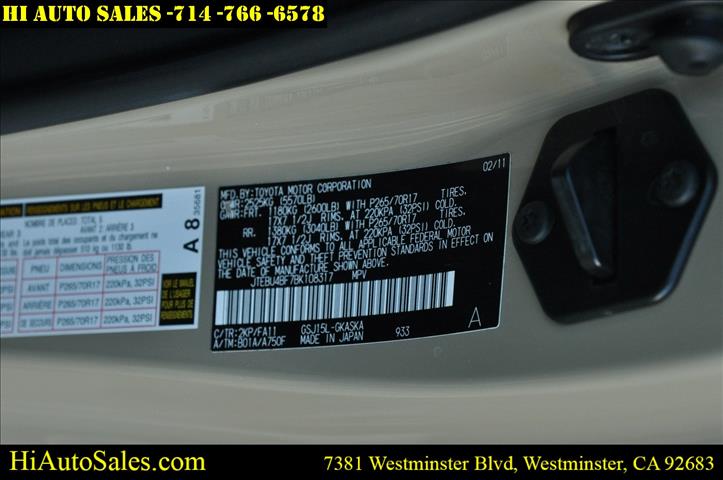2008 Toyota FJ Cruiser Base - Photo 34