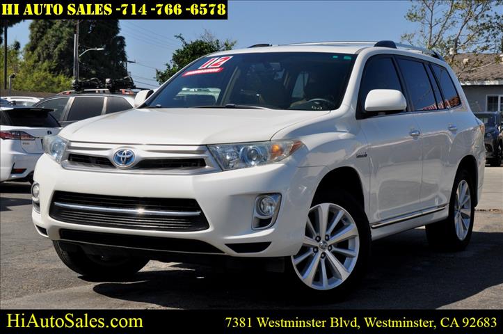2012 Toyota Highlander Limited Hybrid