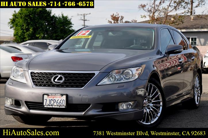 2012 Lexus LS Base