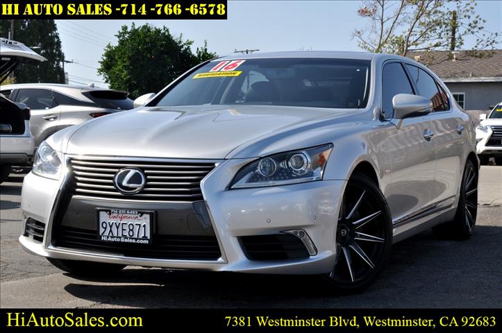 2016 Lexus LS L